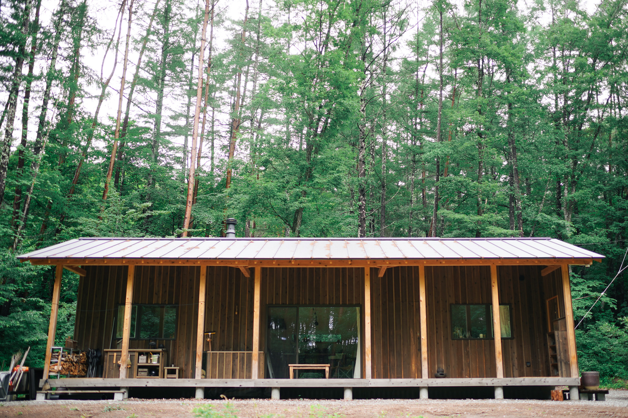 手仕事と森暮らしの交わる家