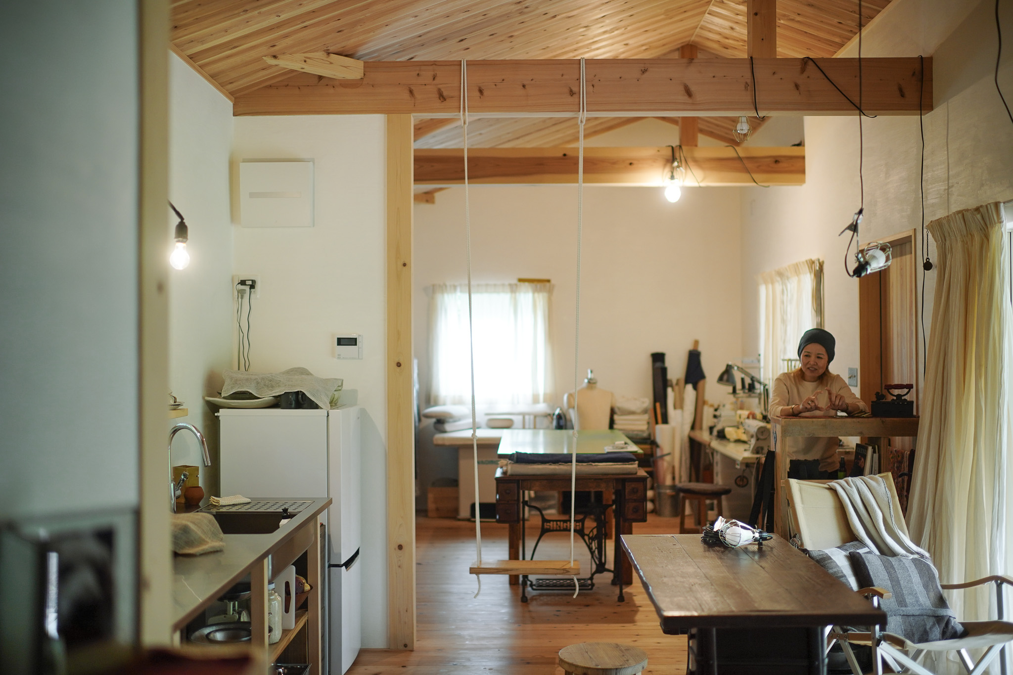 手仕事と森暮らしの交わる家